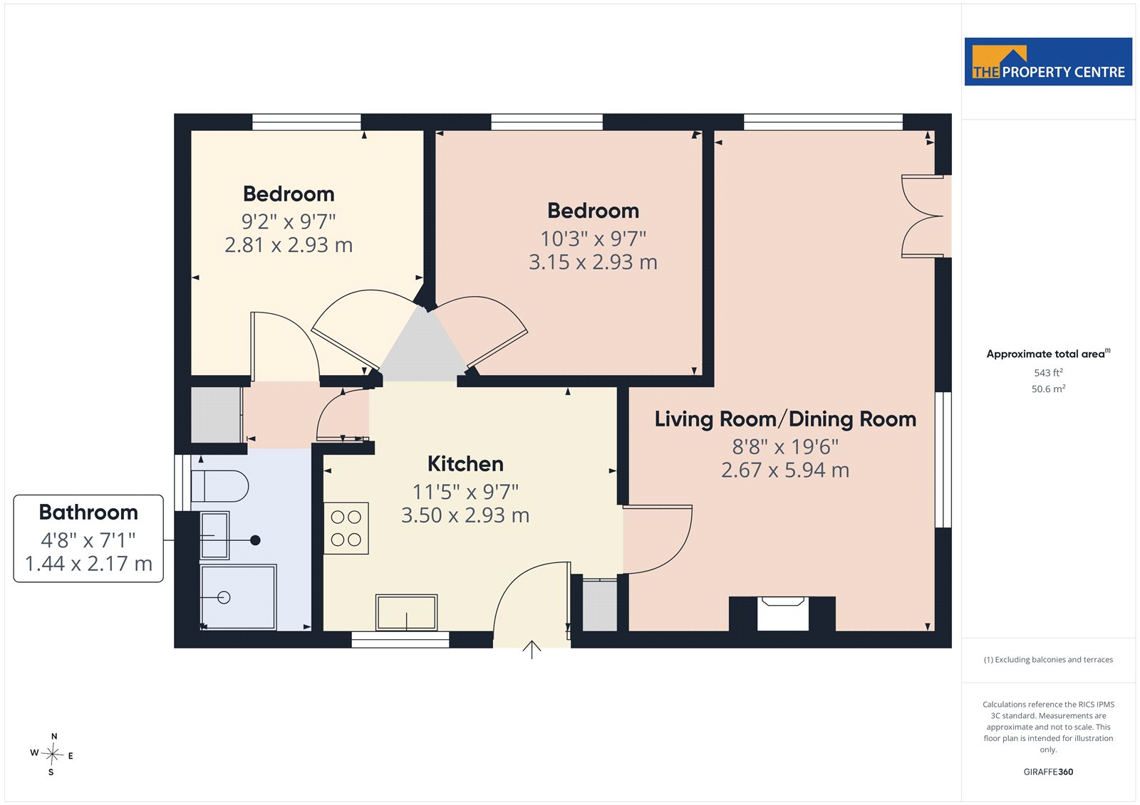 94, Staverton Park, Cheltenham floorplan