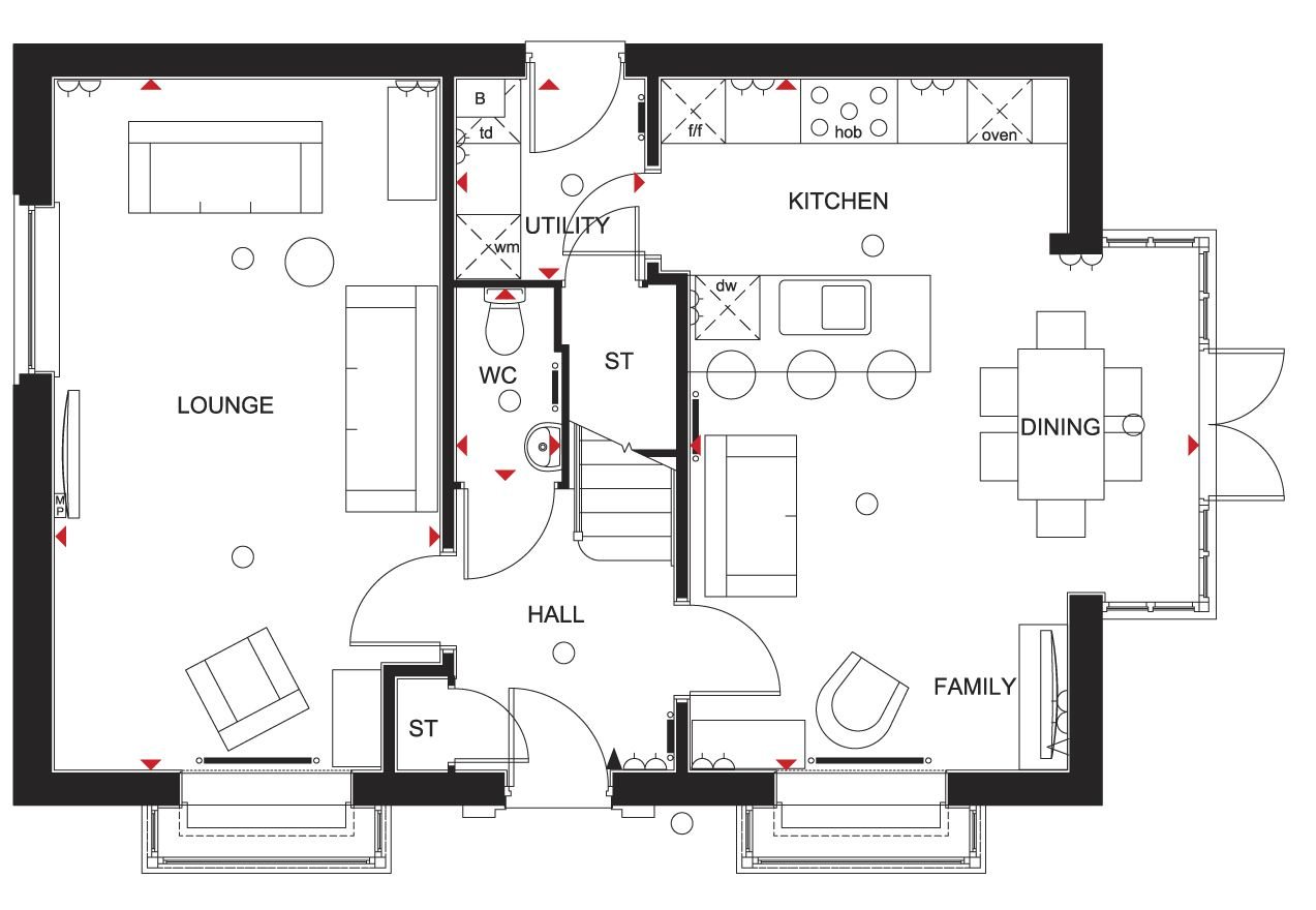 4 Bedrooms Detached house for sale in 