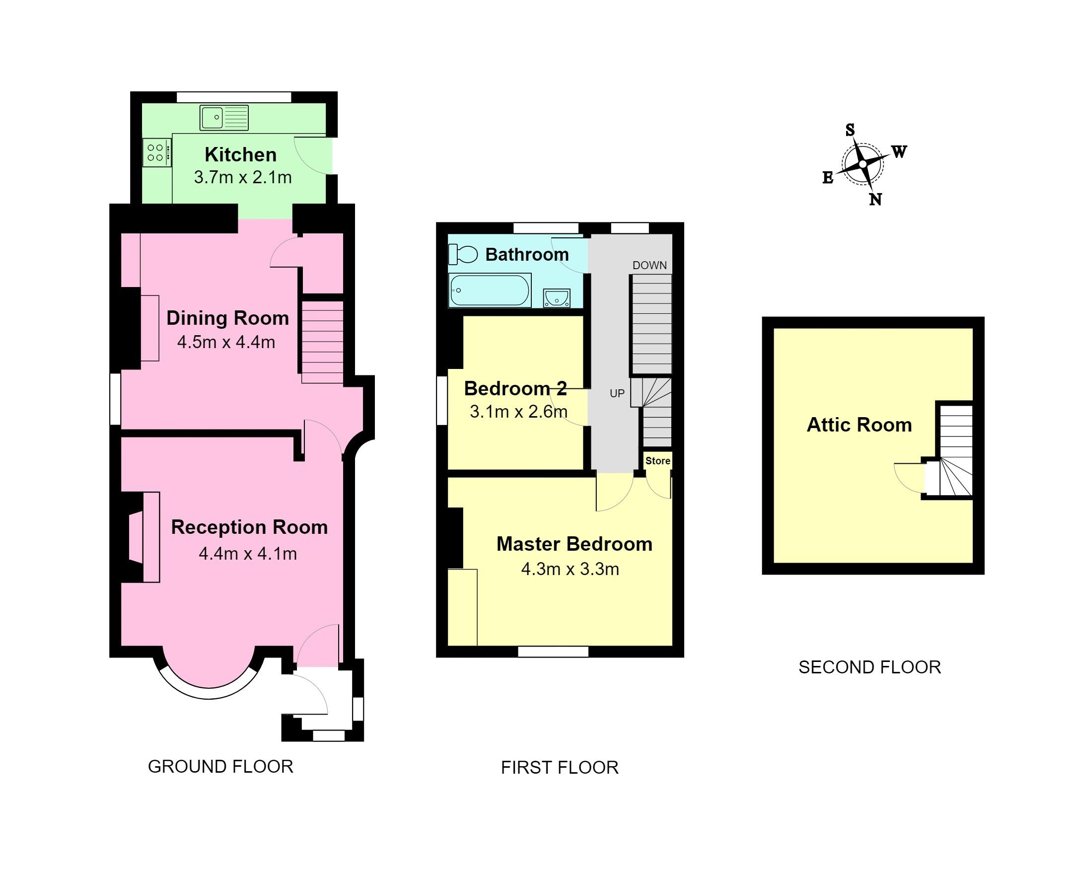 2 bed semidetached house for sale in Old School Lane, Tockholes