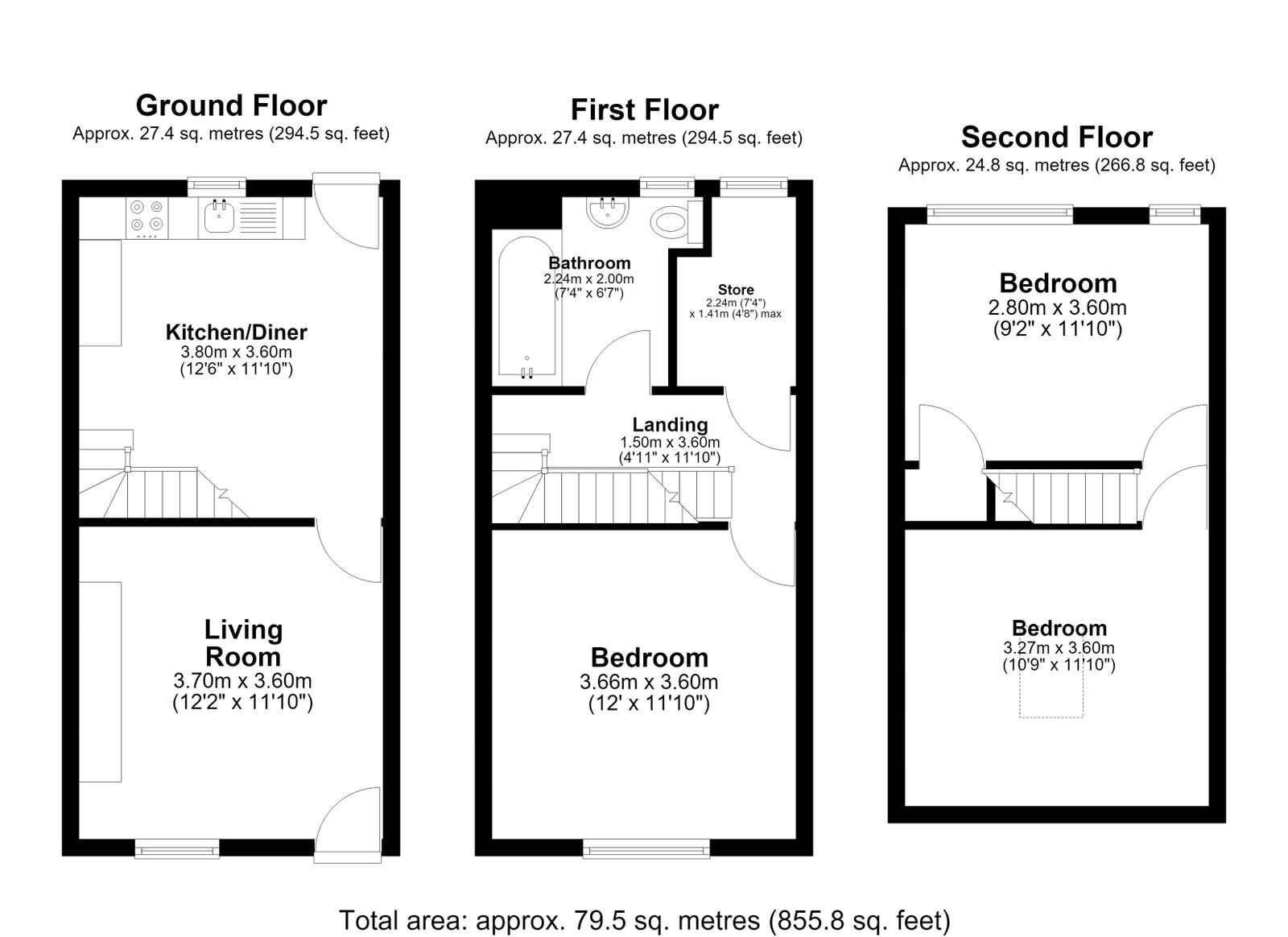 29, Pendle Road, Clitheroe floorplan