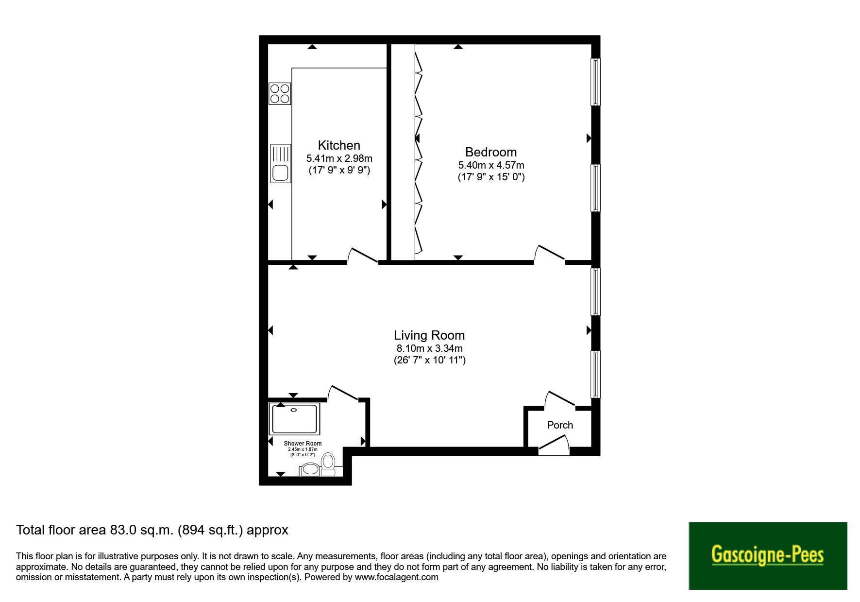79A,, High Street, Surrey floorplan