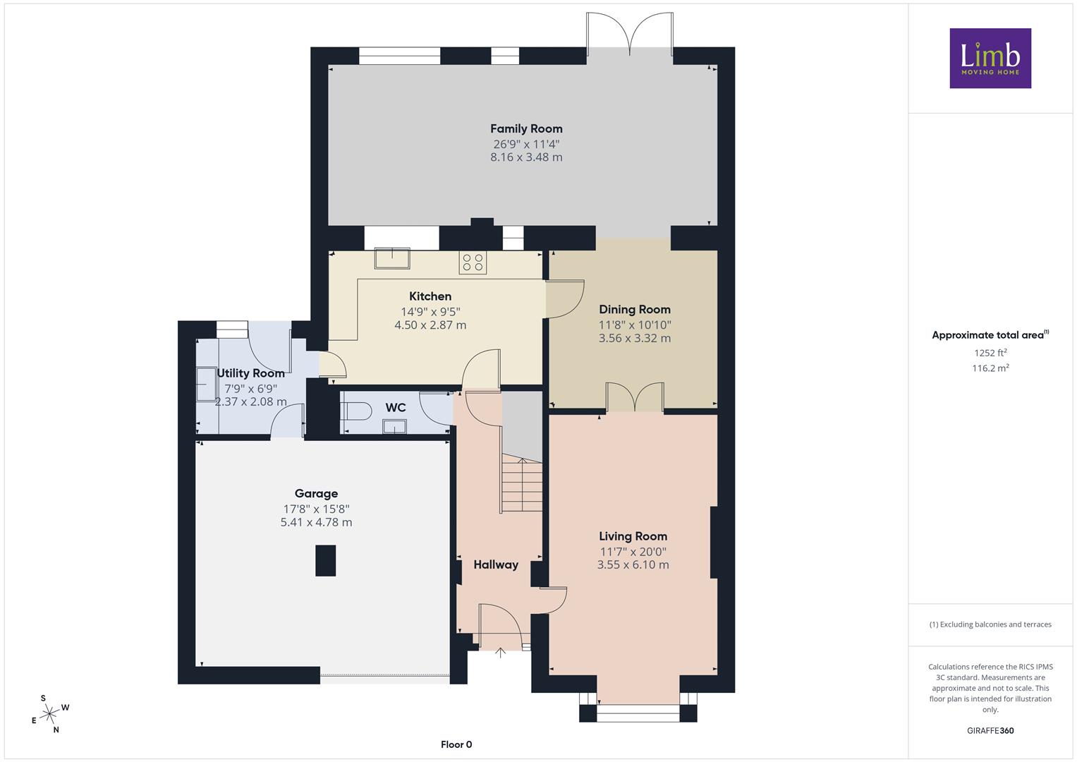 12, North View, Little Weighton floorplan