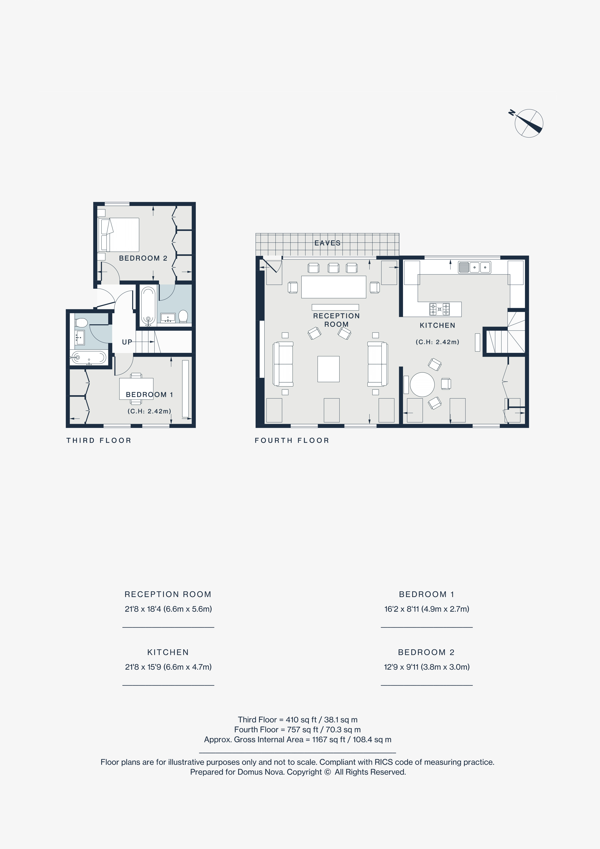 5, 182a, Portobello Road, London floorplan