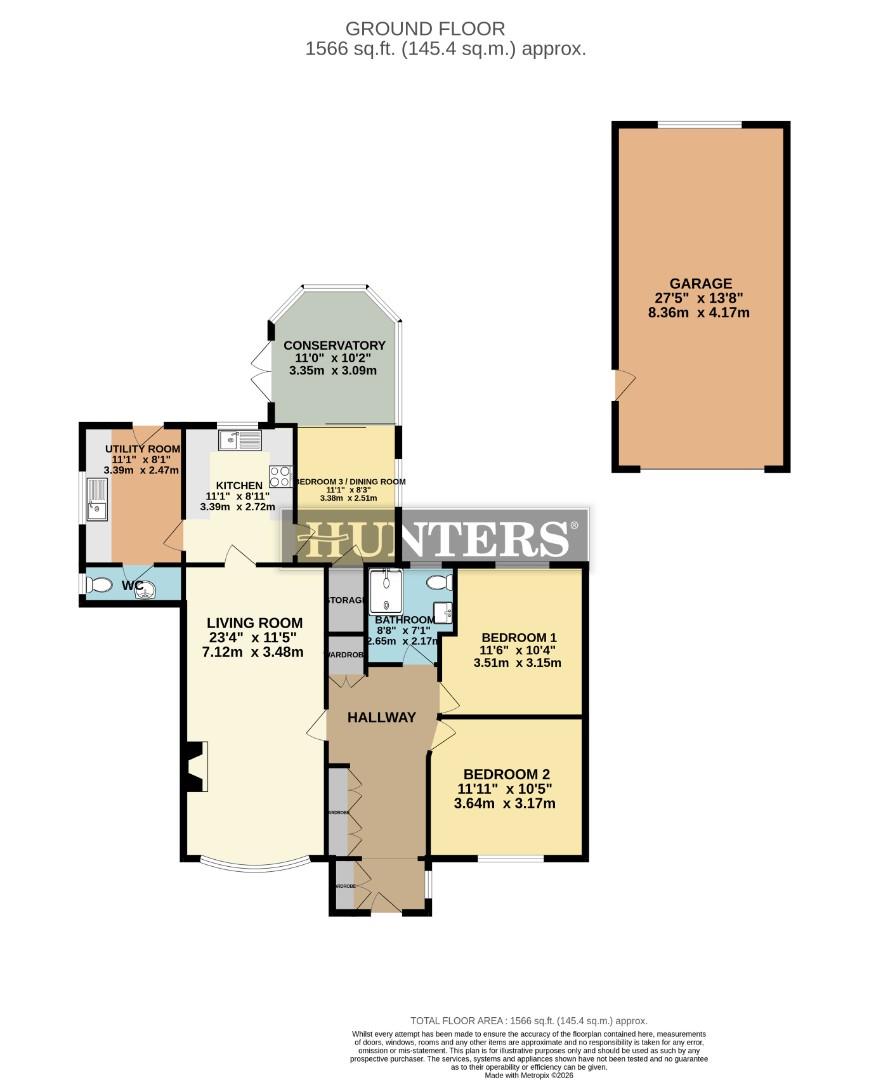 37, Moorwell Road, Scunthorpe floorplan