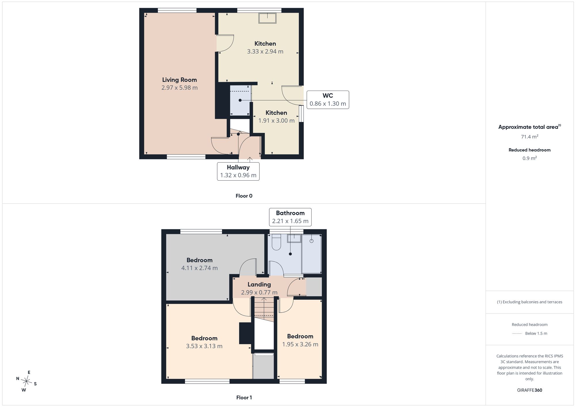 30 Heugh Hill, Gateshead floorplan
