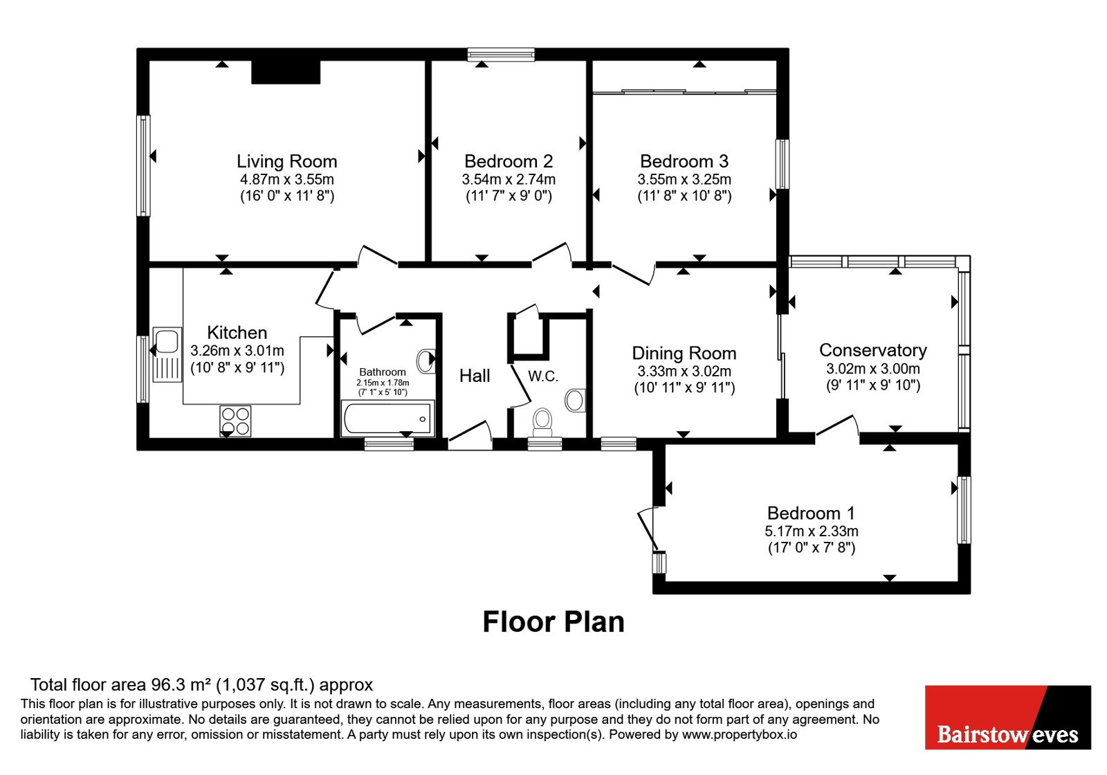 15, Minter Avenue, Folkestone floorplan
