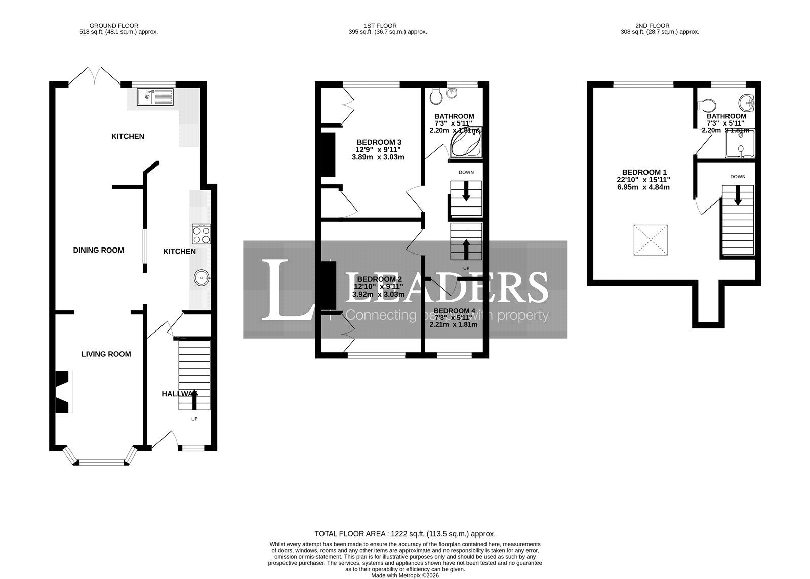 35, Downlands Avenue, West Sussex floorplan