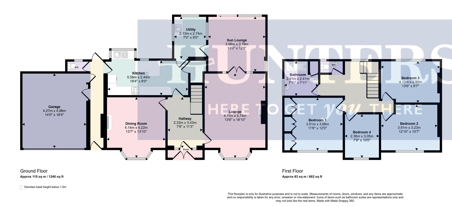 29, Monsell Drive, Leicester floorplan