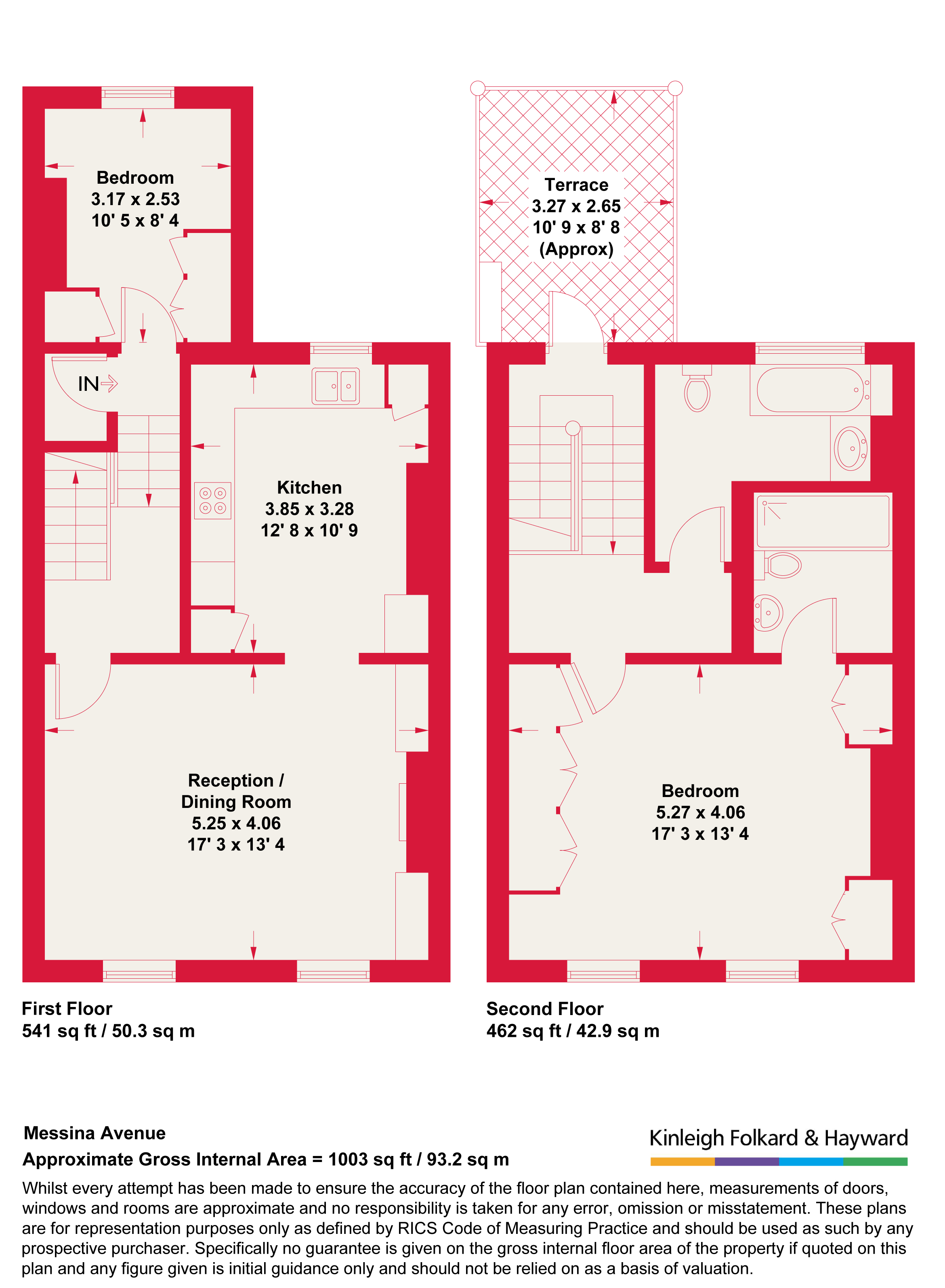 71C, Messina Avenue, London floorplan