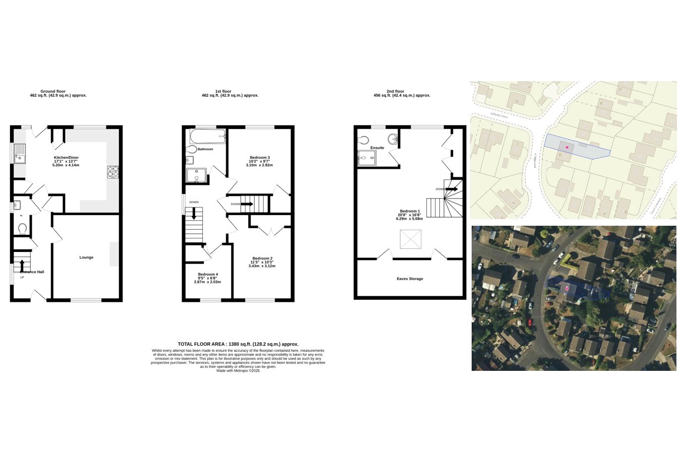 27, Court Crescent, West Sussex floorplan