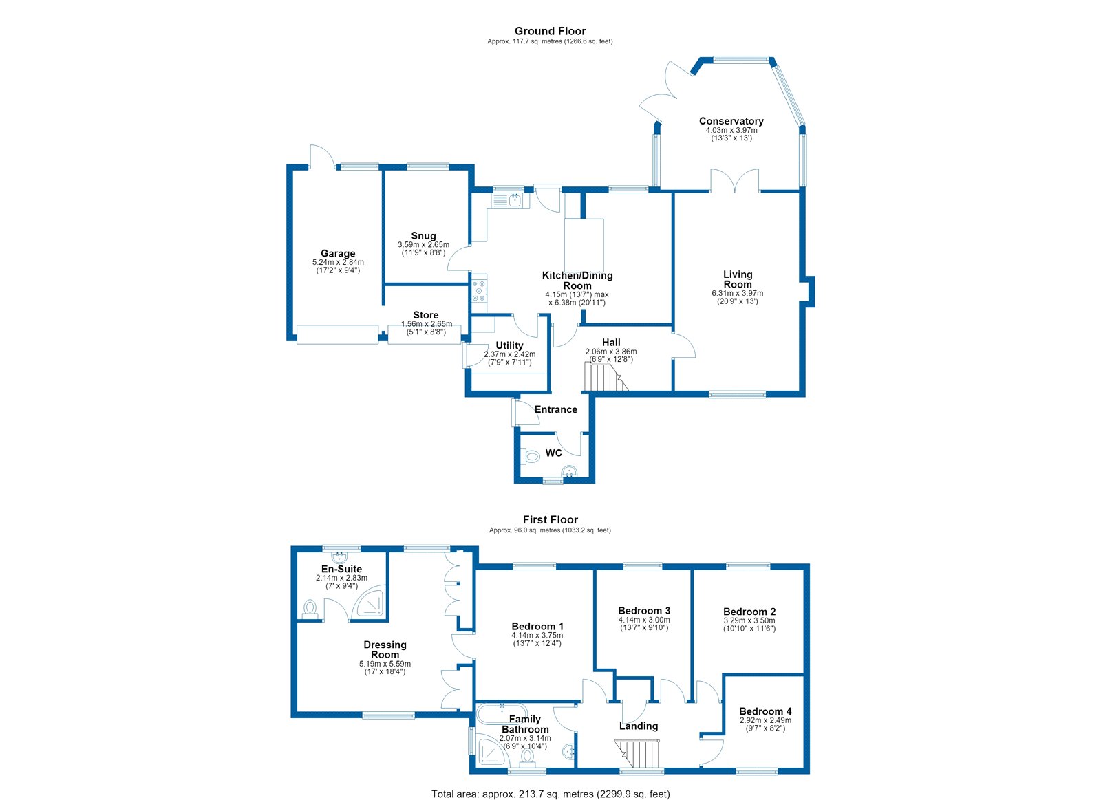 Orchard House,, Church Road, Halstead floorplan