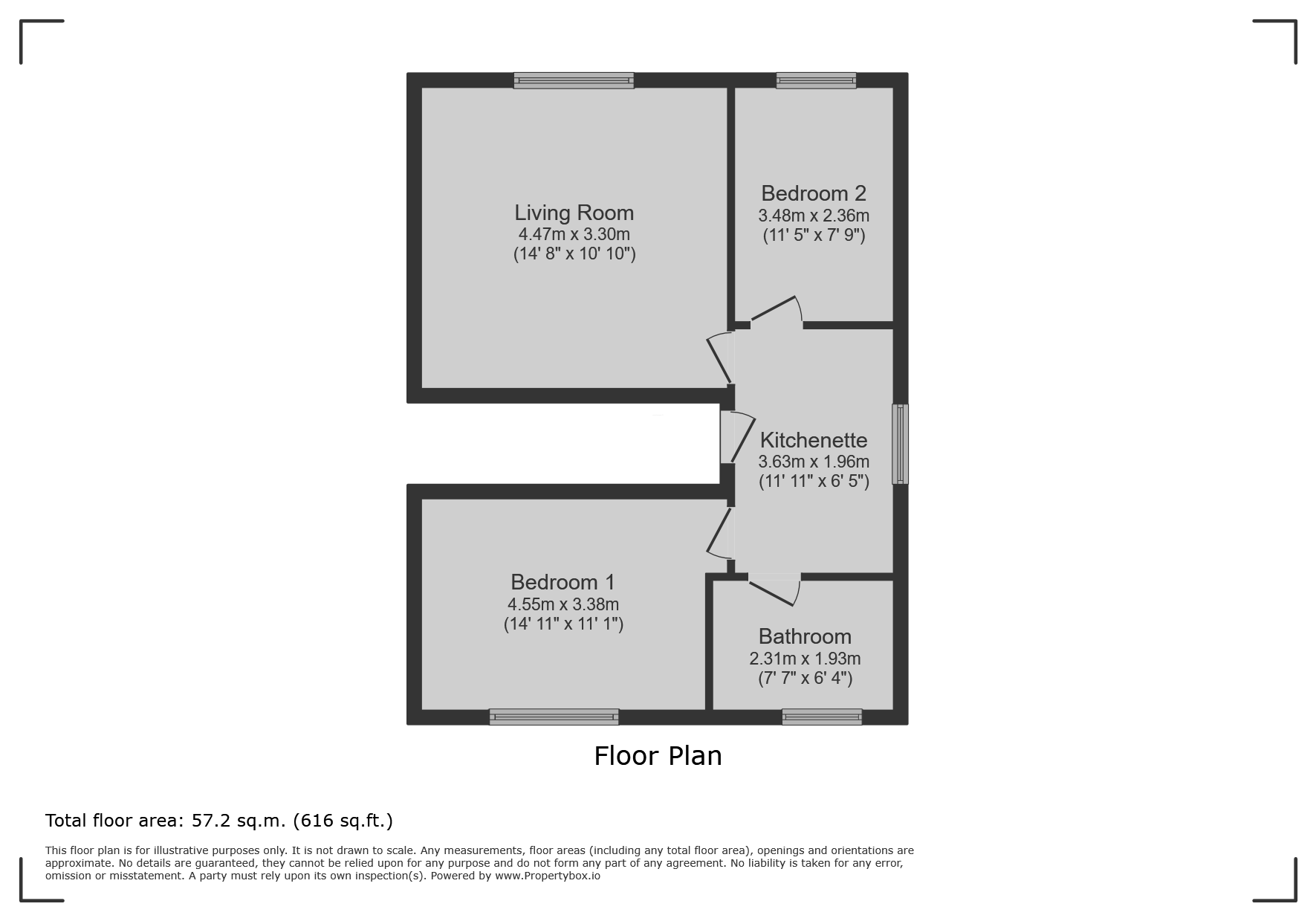 6, Randall Road, Bristol, BS8 floorplan