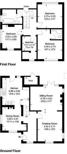 55, Woodcote Grove Road, Coulsdon floorplan