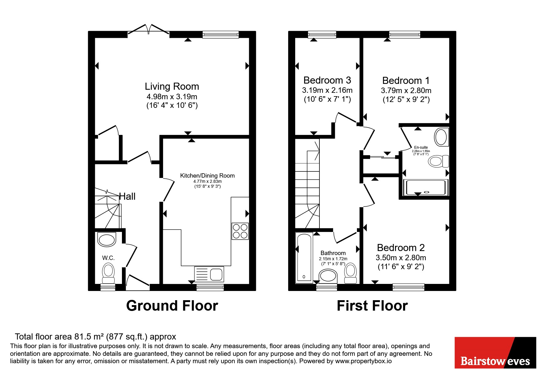 23, Brewton Drive, Peterborough floorplan