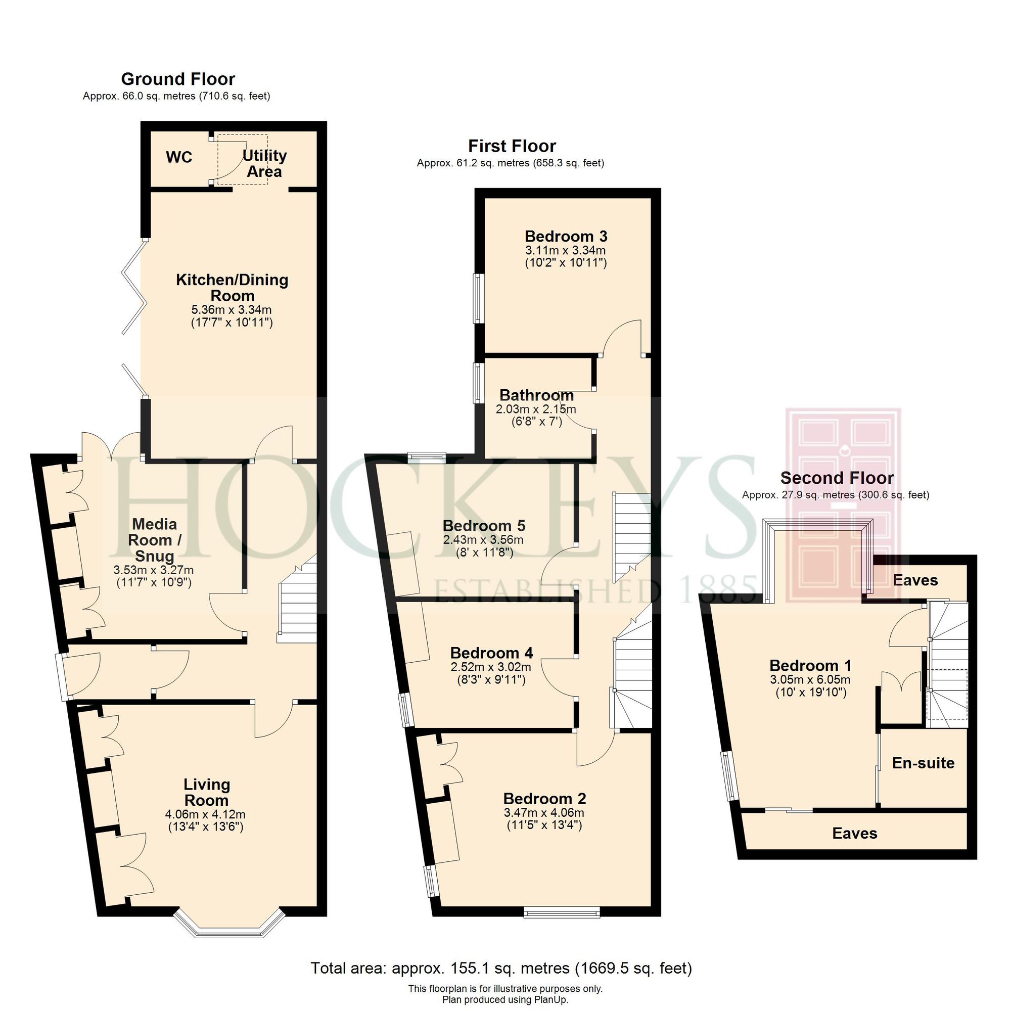 99 Alpha Road, Cambridge floorplan