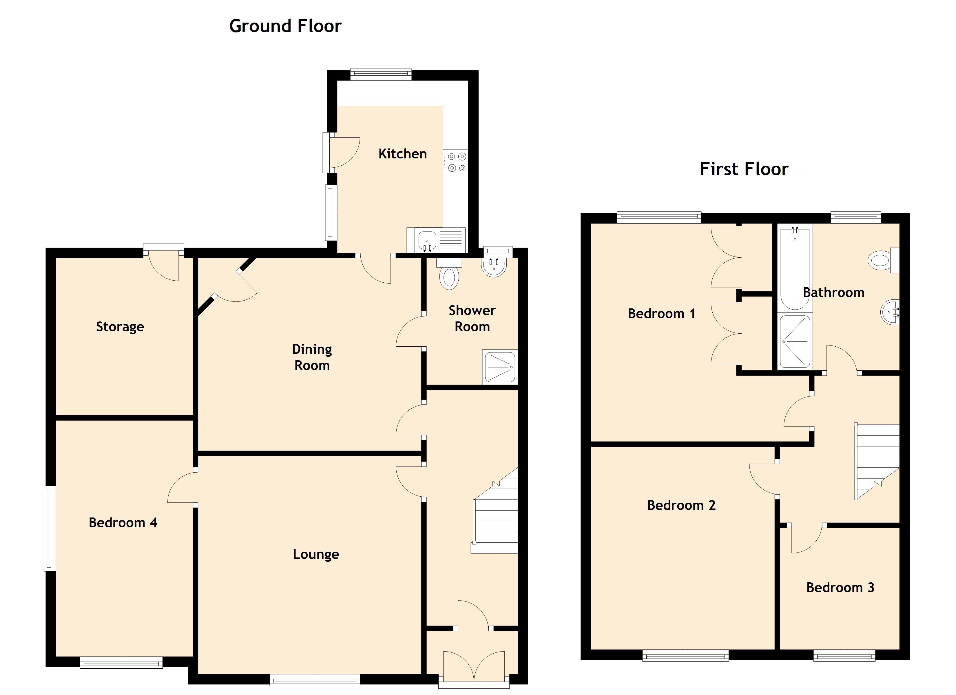 3 Bedrooms Semi-detached house for sale in Mearsdale Park, Moffat, Dumfries And Galloway DG10