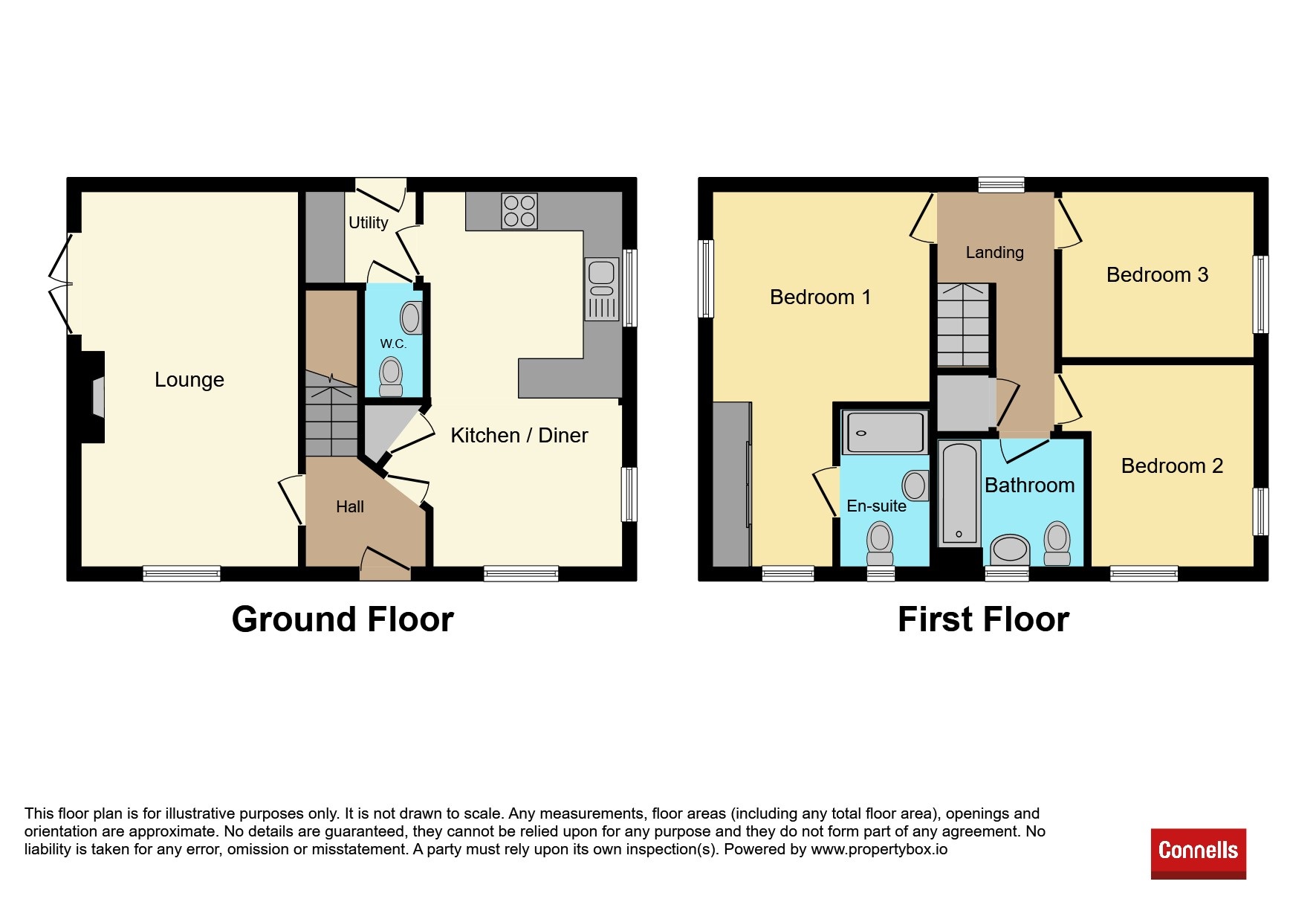 15, Knight Lane, Taunton floorplan