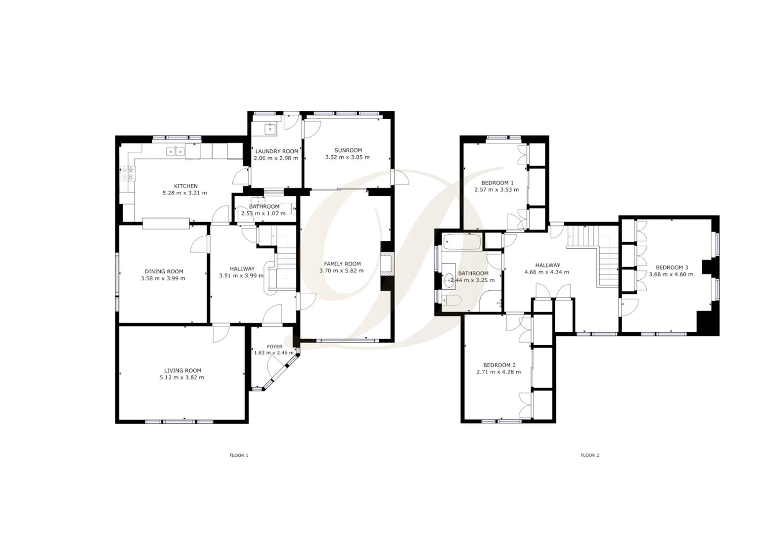 7, Villiers Crescent, Eccleston floorplan