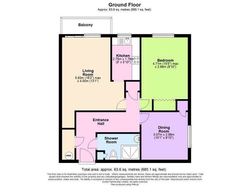 2 Bedrooms Flat for sale in New Jubilee Court, Woodford Green IG8