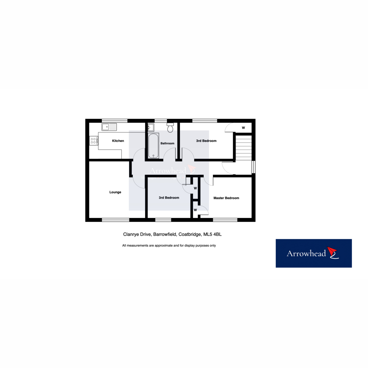 55, Clanrye Drive, Coatbridge floorplan
