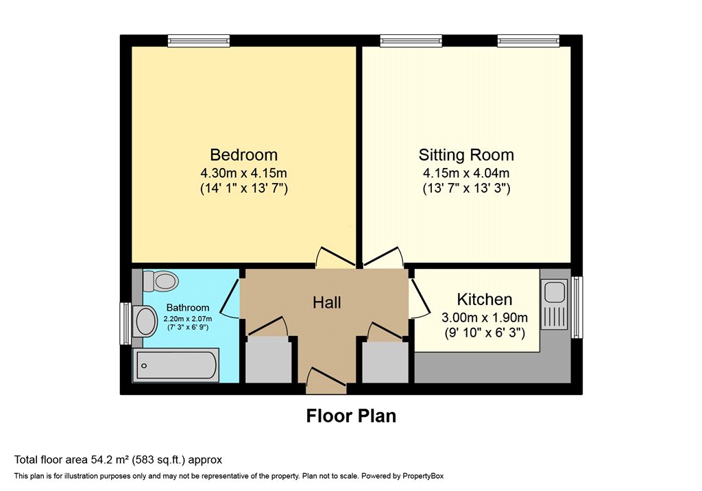 Apartment 6,, The Balcombe, Winchester floorplan