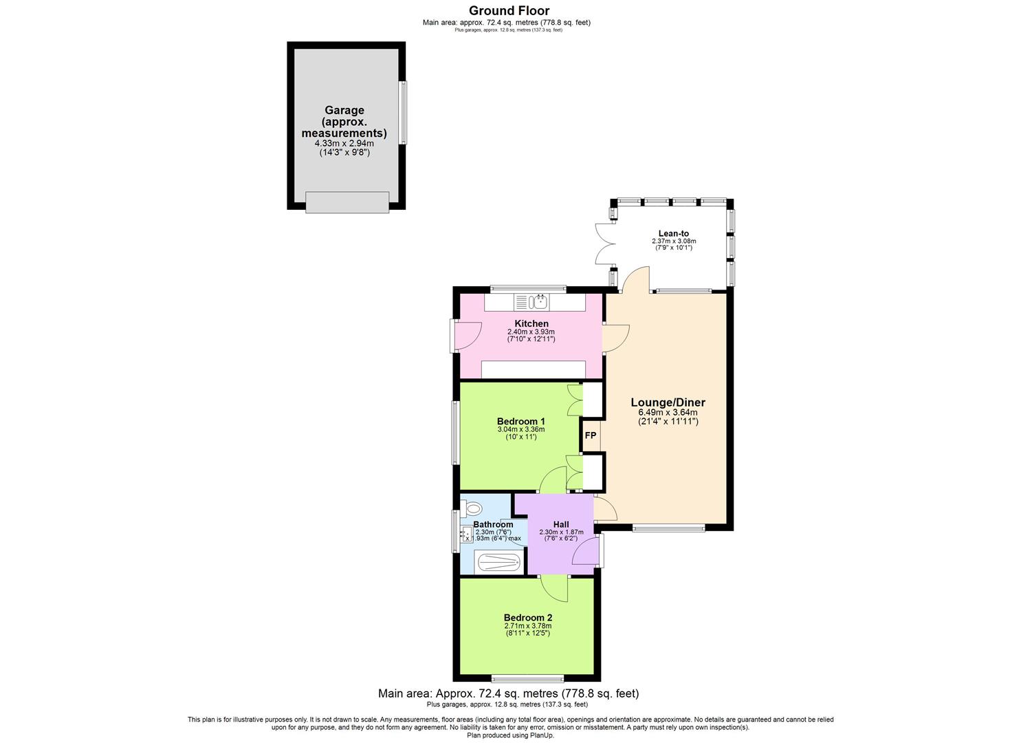 Southlore, Thorn Way, Southam floorplan
