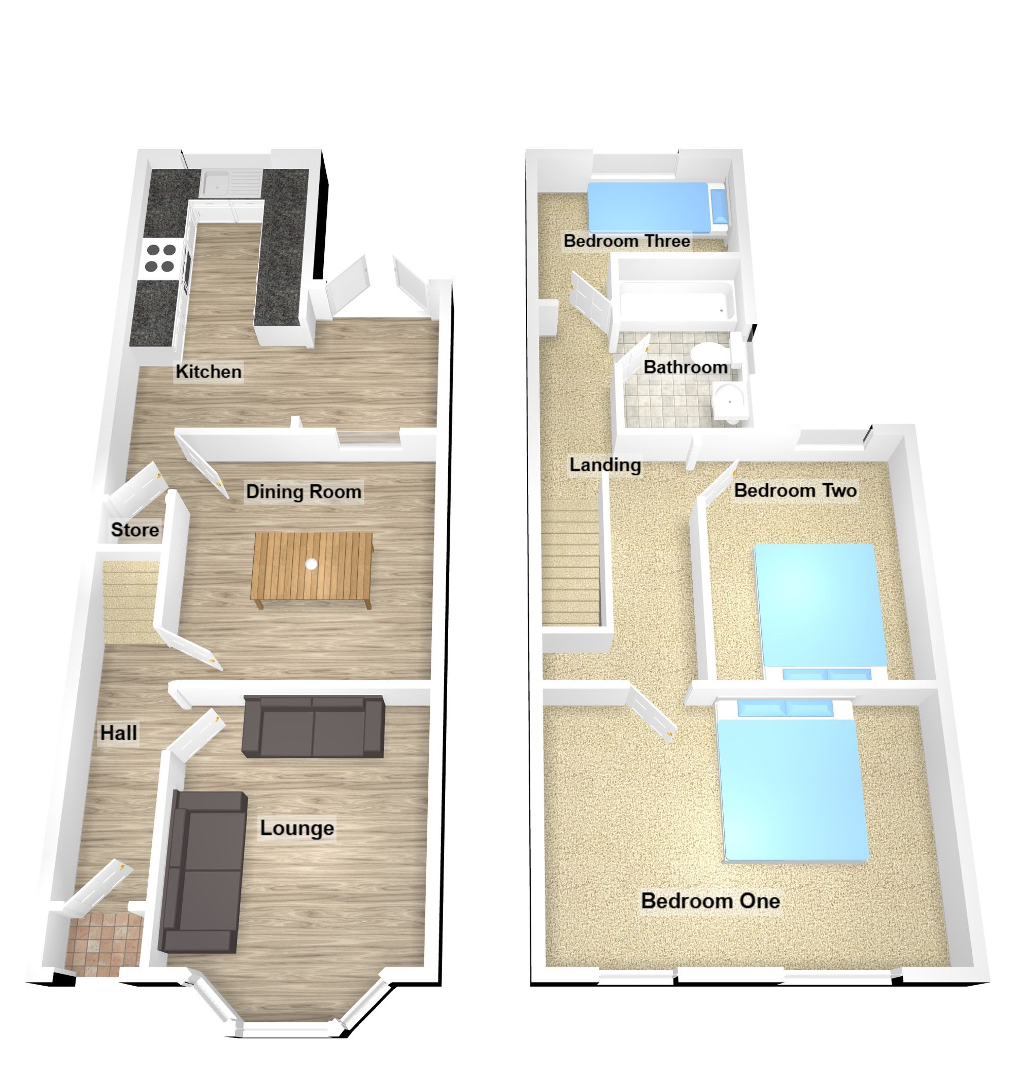 87 Moorside Road, Manchester floorplan