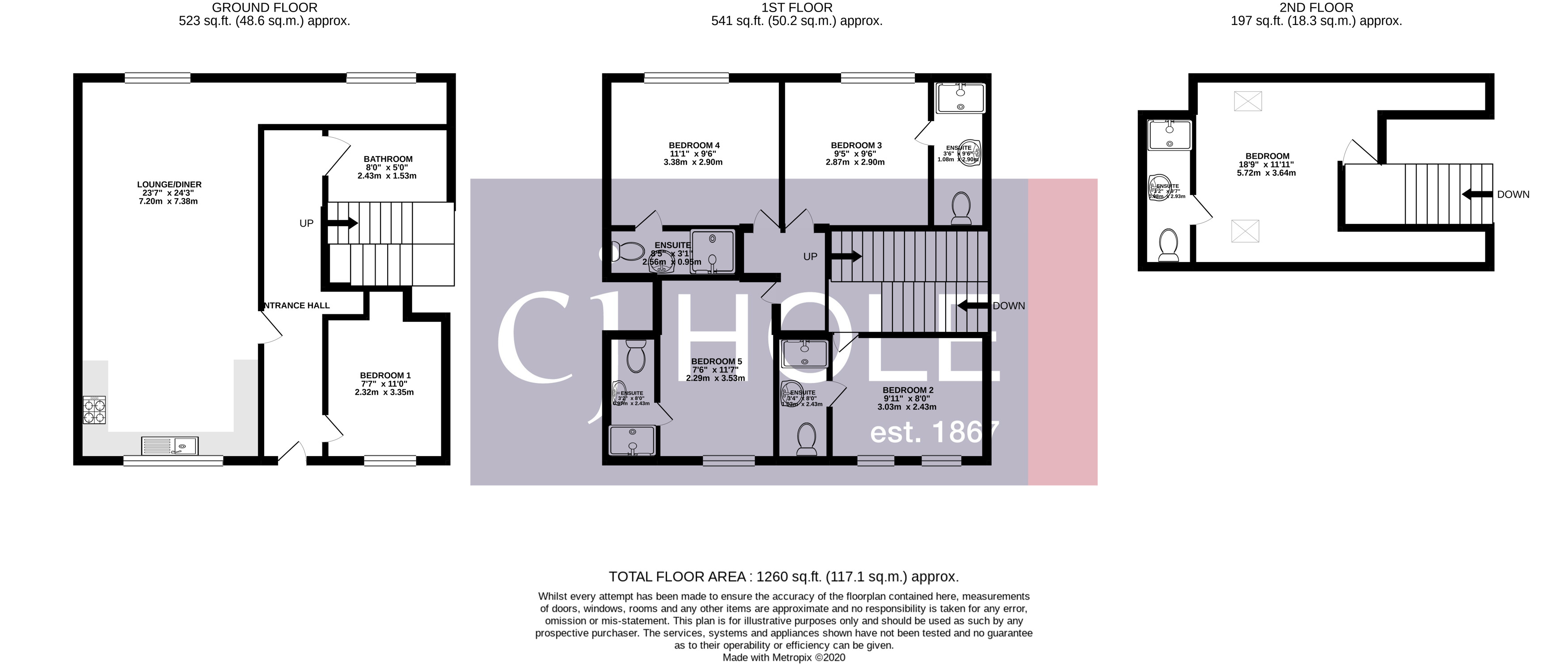 46A, Bishopthorpe Road, Bristol floorplan