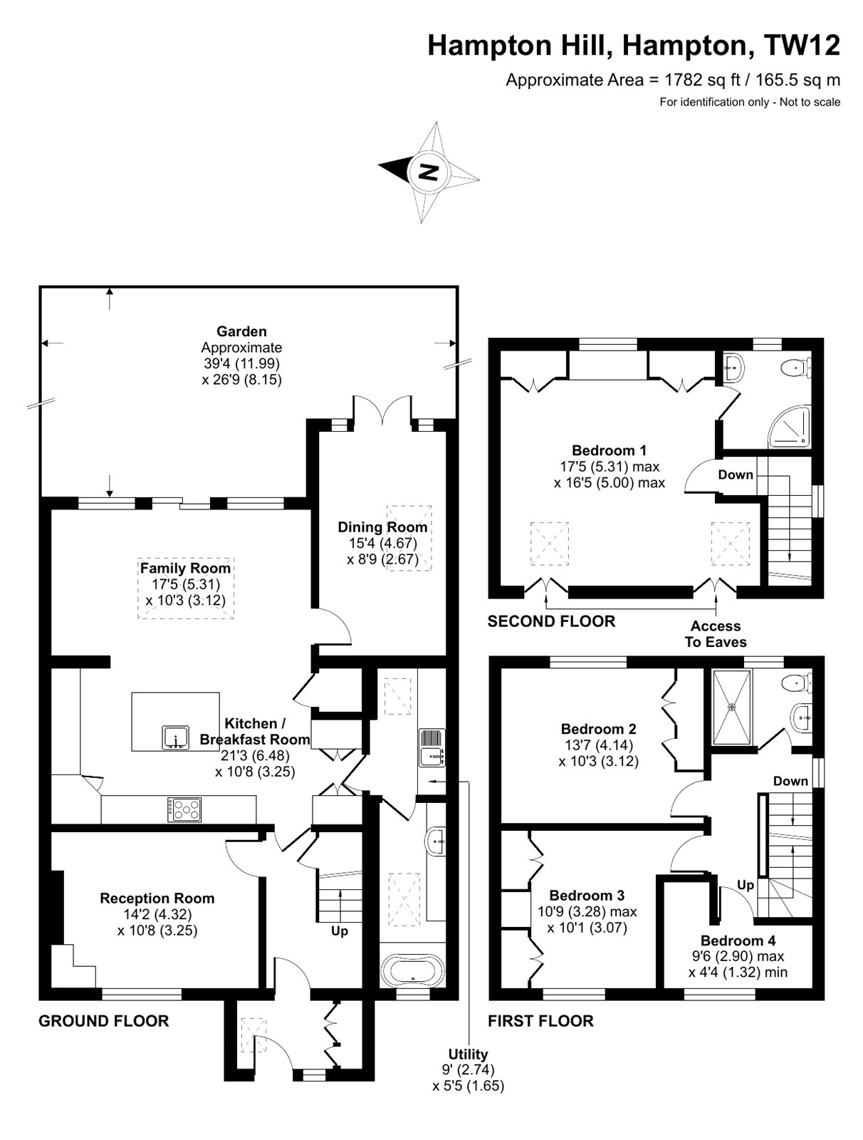 67a,, Uxbridge Road, Hampton Hill floorplan