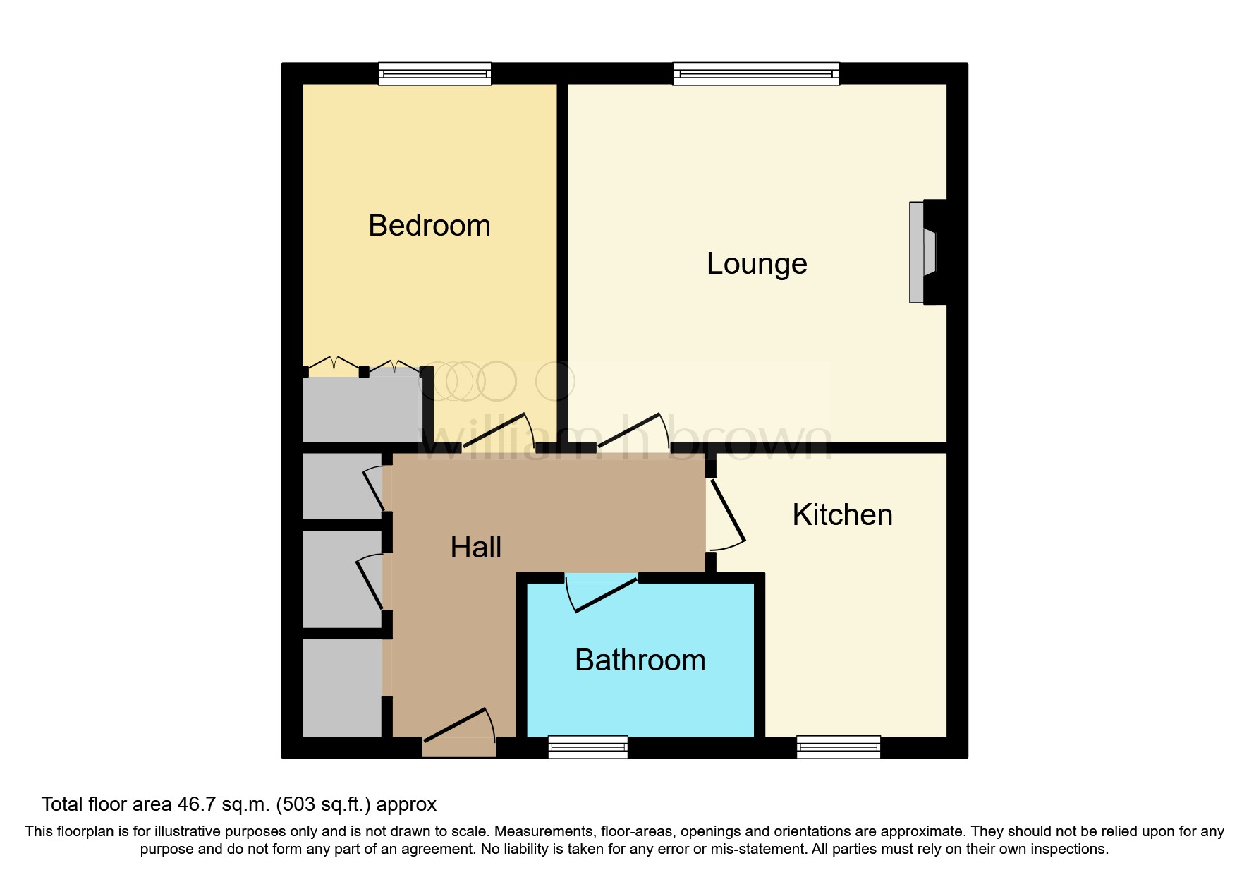 Wellington Drive, Welwyn Garden City AL7, 1 bedroom flat for sale