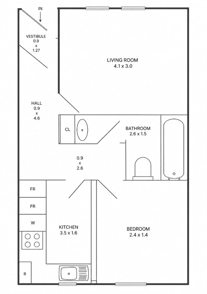 14, Ballantine Place, Perth floorplan