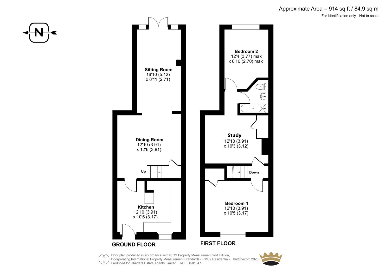 22, Methuen Street, Southampton floorplan