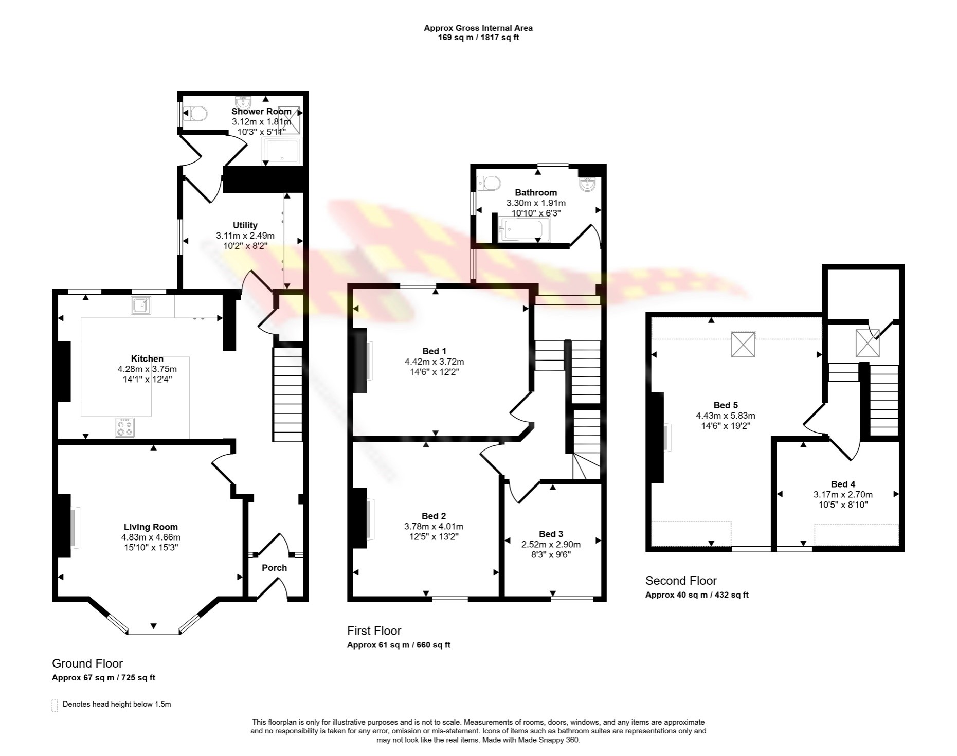 Normount, Tyne View Road, Haltwhistle floorplan