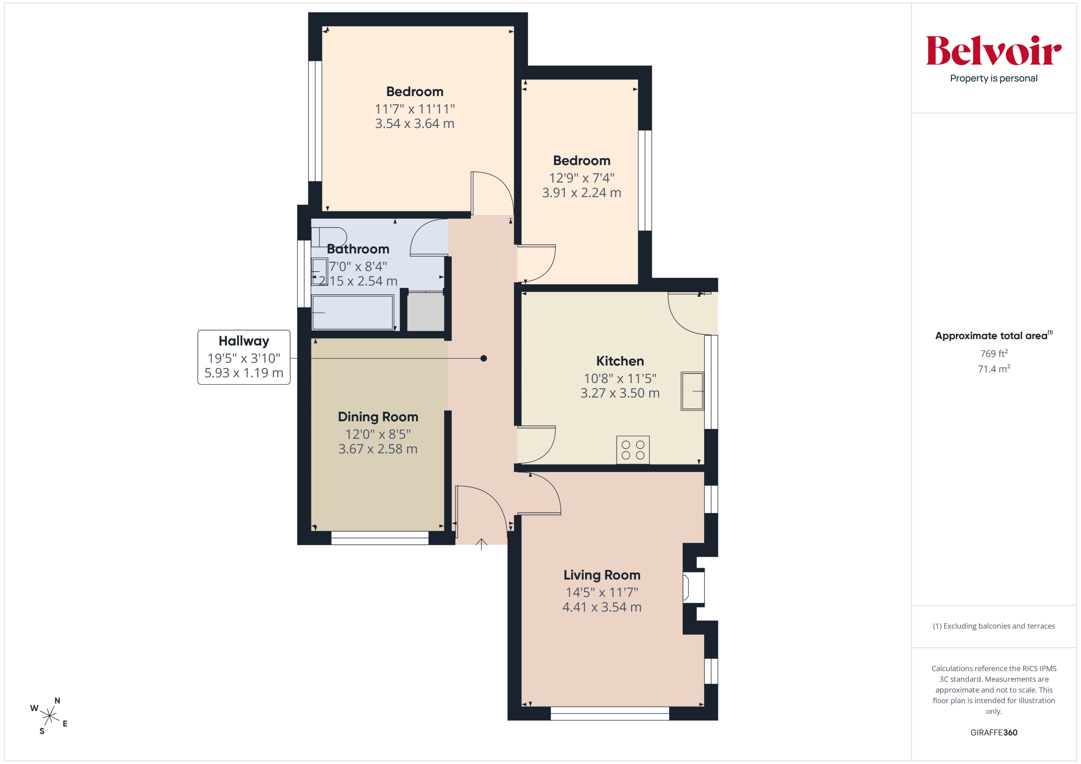 32, Hyacinth  Close, Haydock floorplan