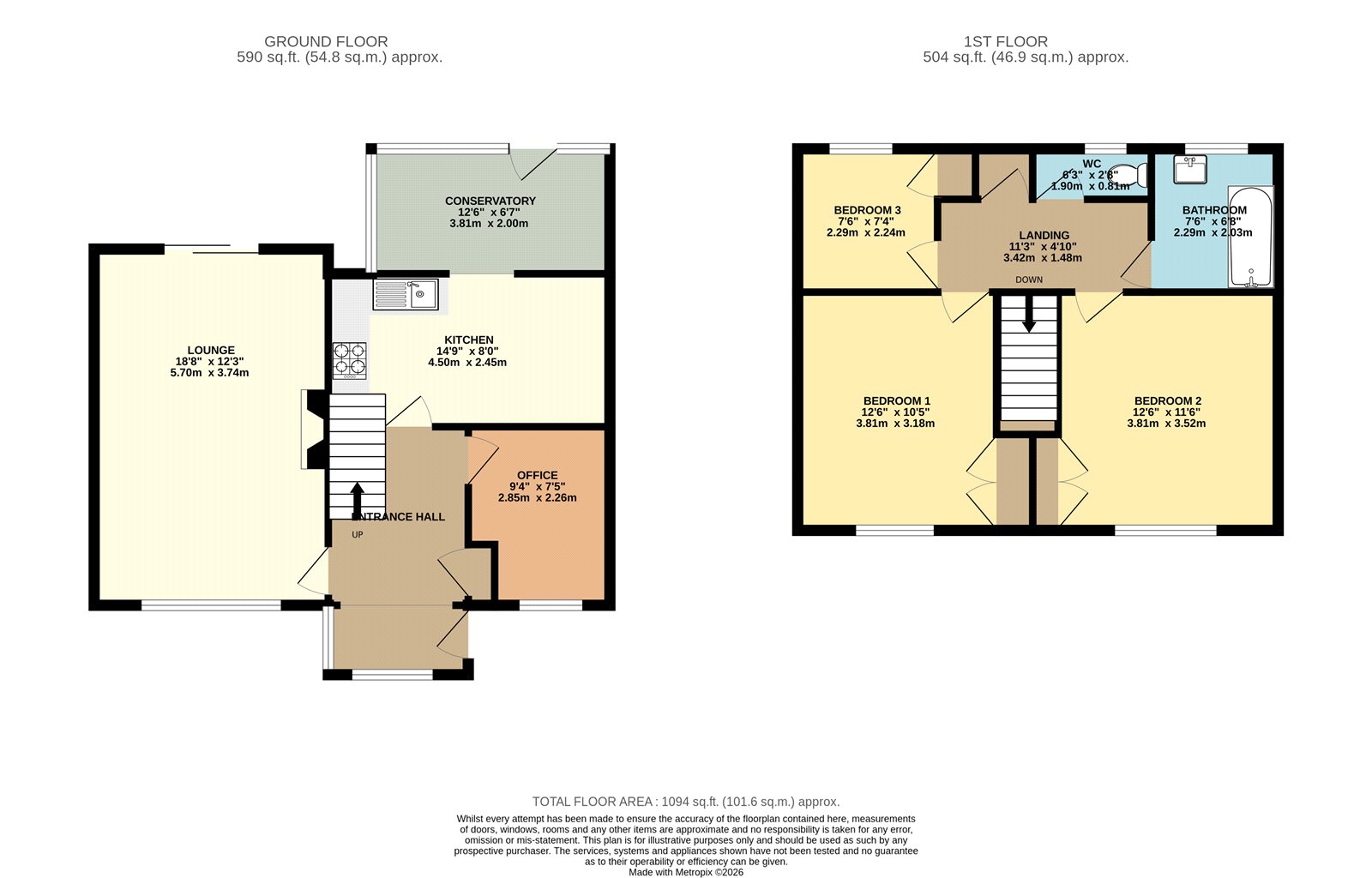 30, Keynsham Road, Hampshire floorplan