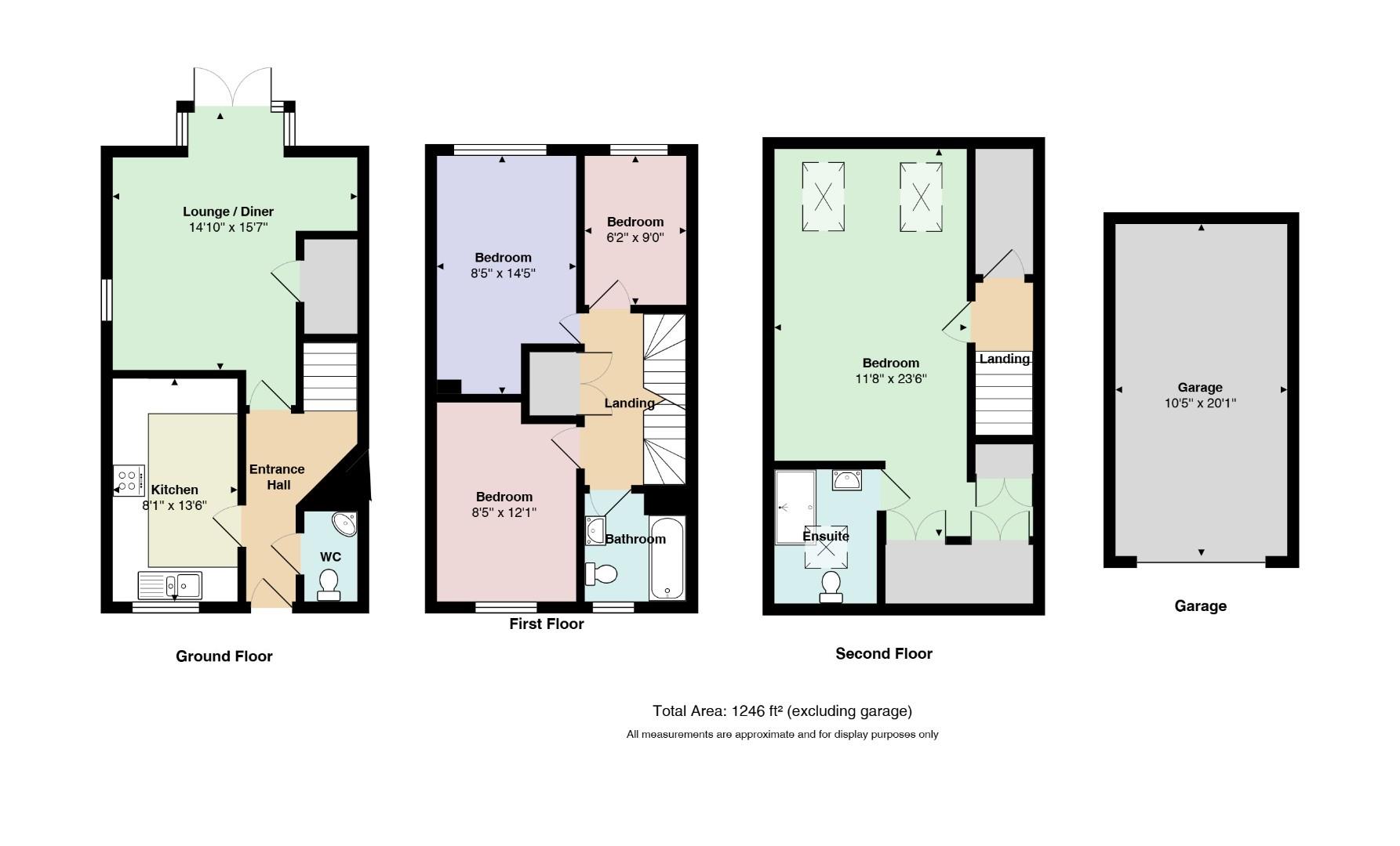 64, Wallis Drive, Leighton Buzzard floorplan