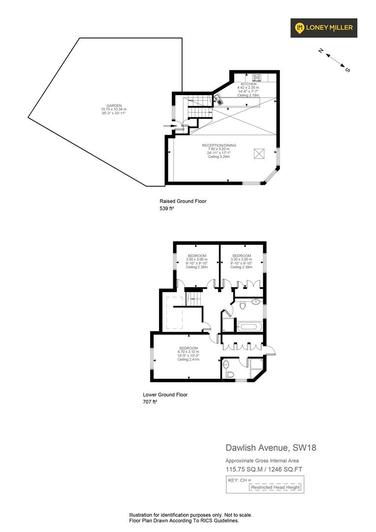 Dawlish Avenue, London SW18, 3 bedroom property for sale 61765697