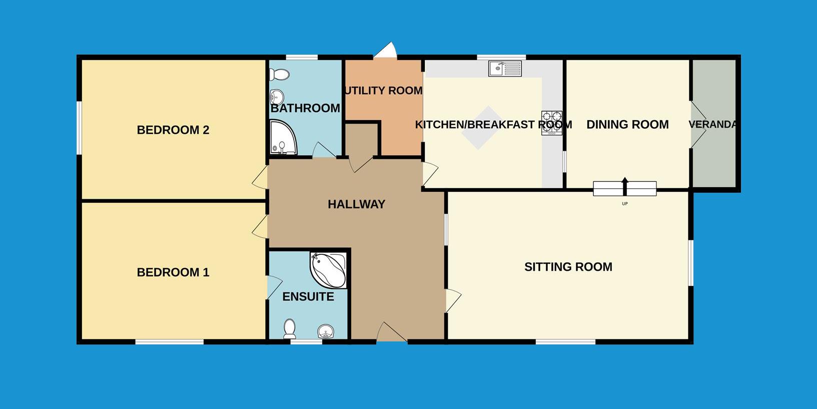 6 Highgrove, Trevadlock Hall Park, Launceston floorplan