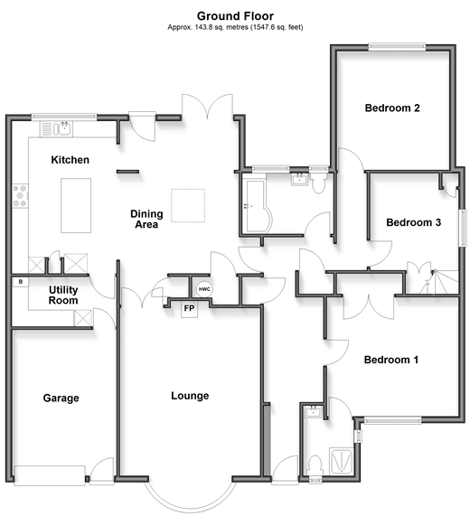 Deanwood Road, Dover floorplan
