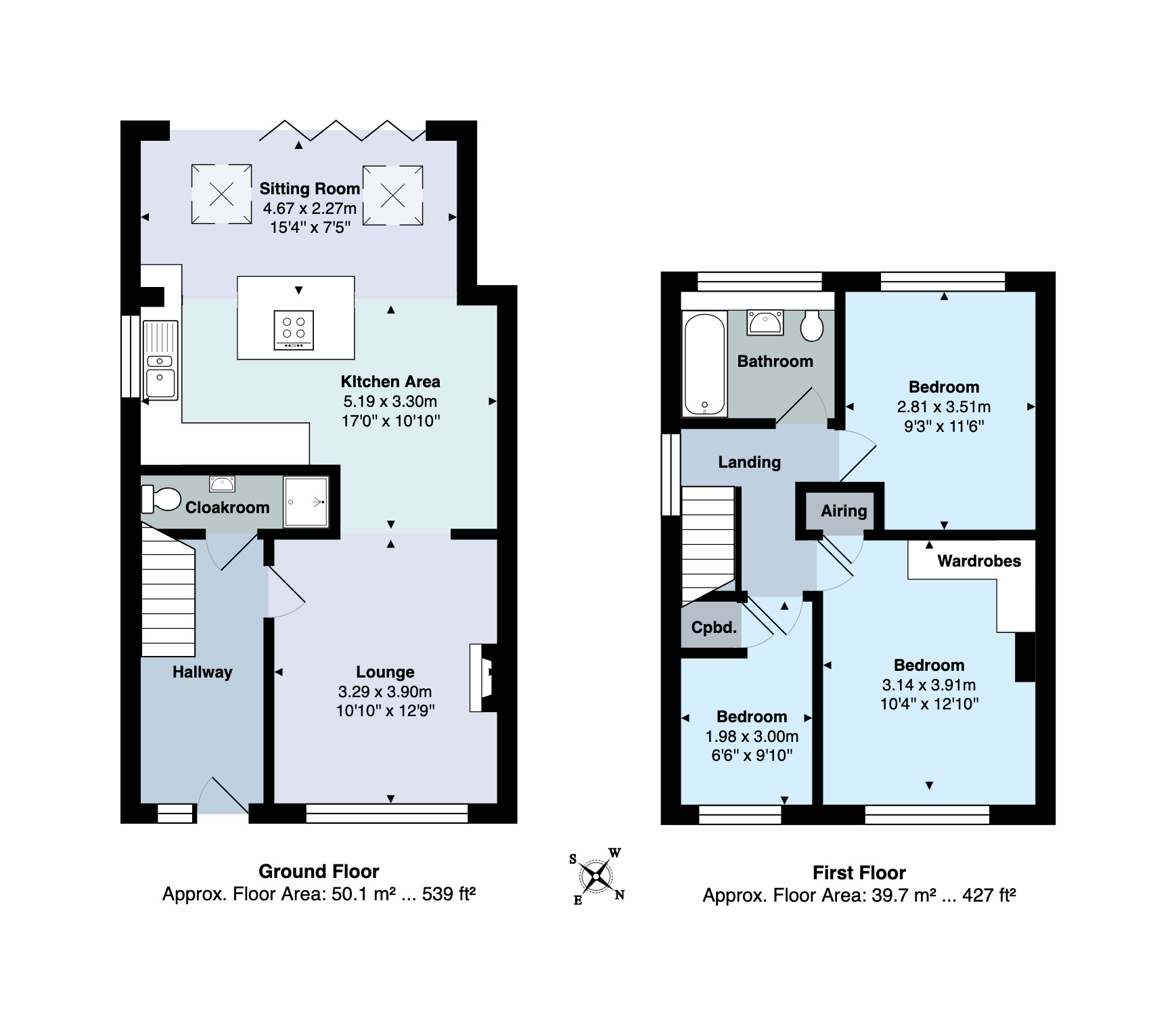 2, Bramley Close, Kenton floorplan