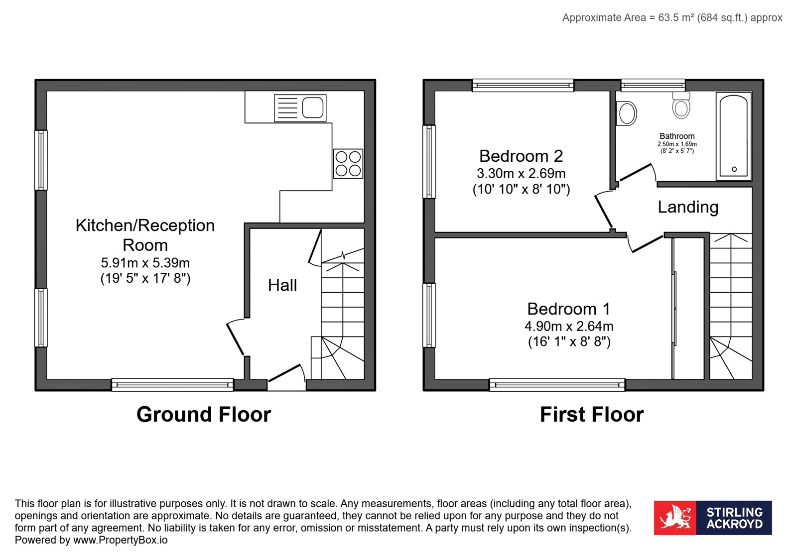 Flat 1, Jasmine House, 1a, Stanford Road, London floorplan
