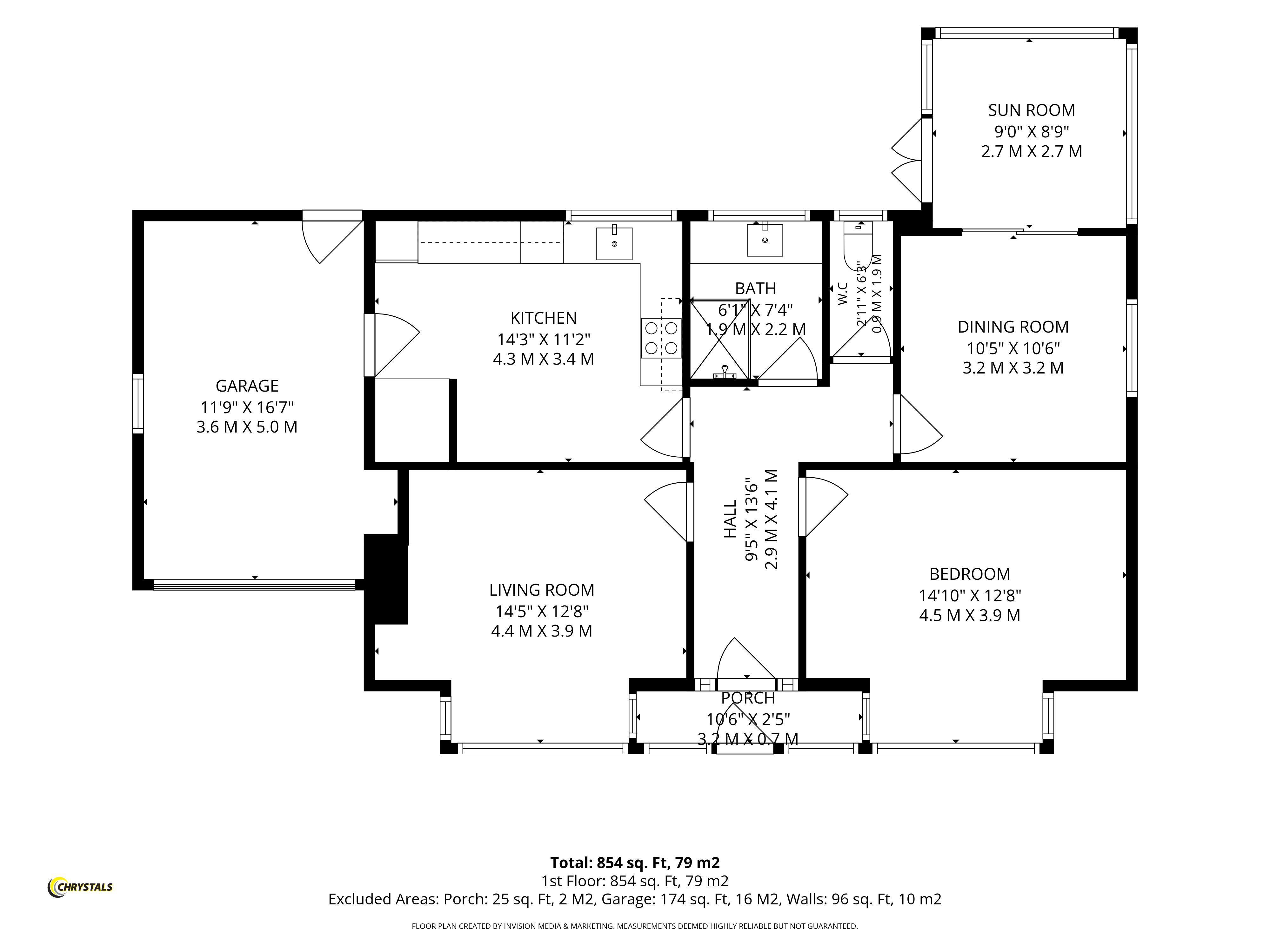 Sunnymead, Ballafesson Road, Sunnymead, Ballafesson Road, Port Erin floorplan