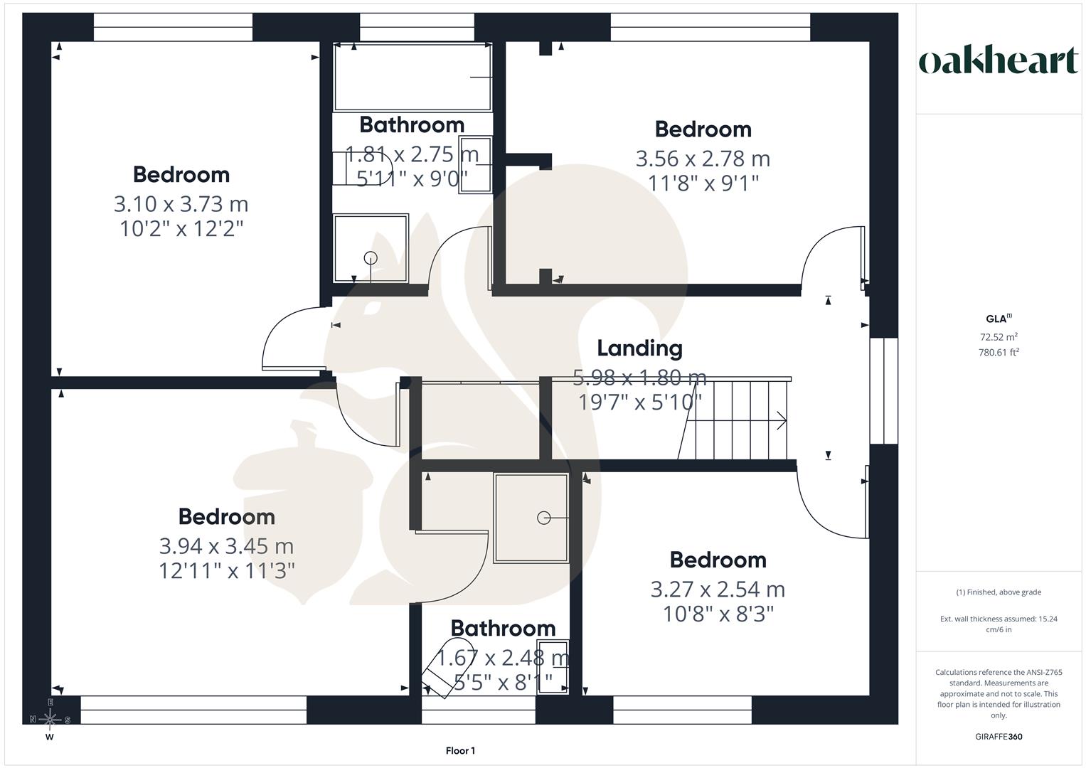 St. Andrews Place, Brentwood floorplan