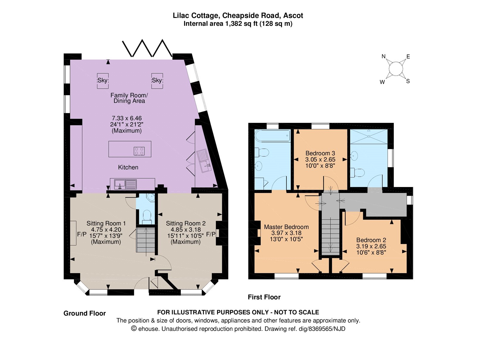 3 Bedrooms Detached house for sale in Cheapside Road, Ascot, Berkshire SL5