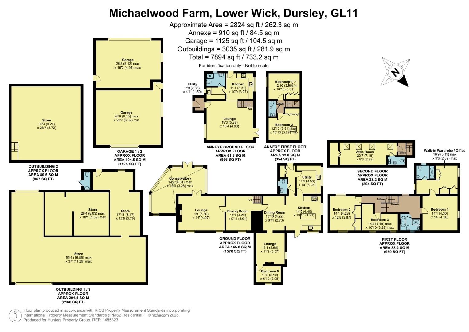 Michaelwood Farm, Lower Wick, Dursley floorplan