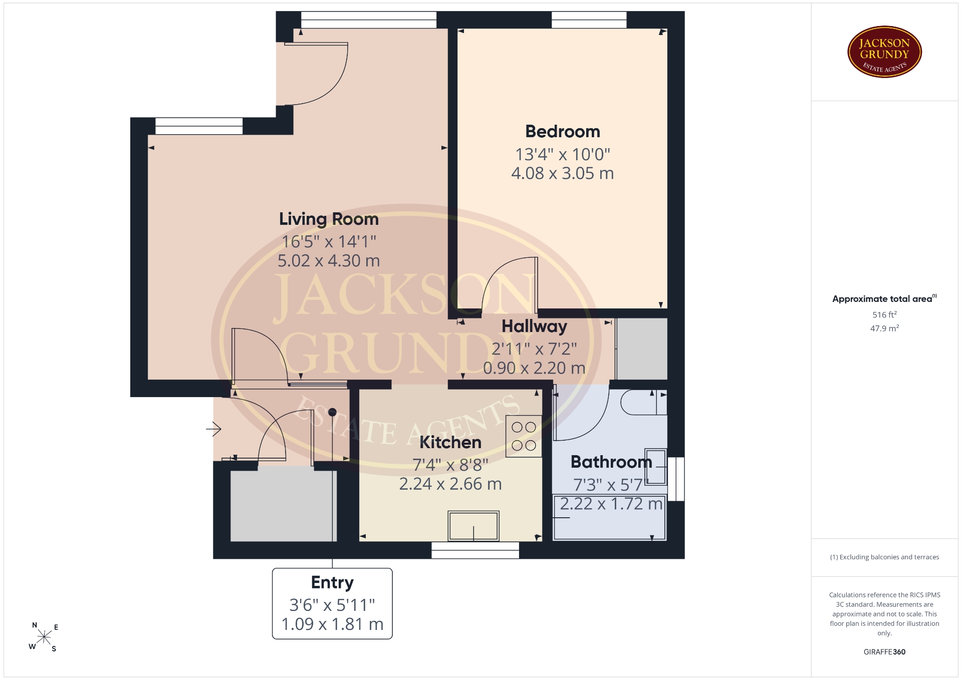 72, Chiltern Way, Northampton floorplan