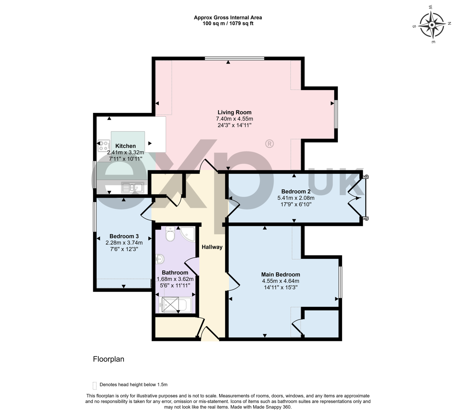 Brooklands House, 8,Flat 7, Leighton Road, Leighton Buzzard floorplan