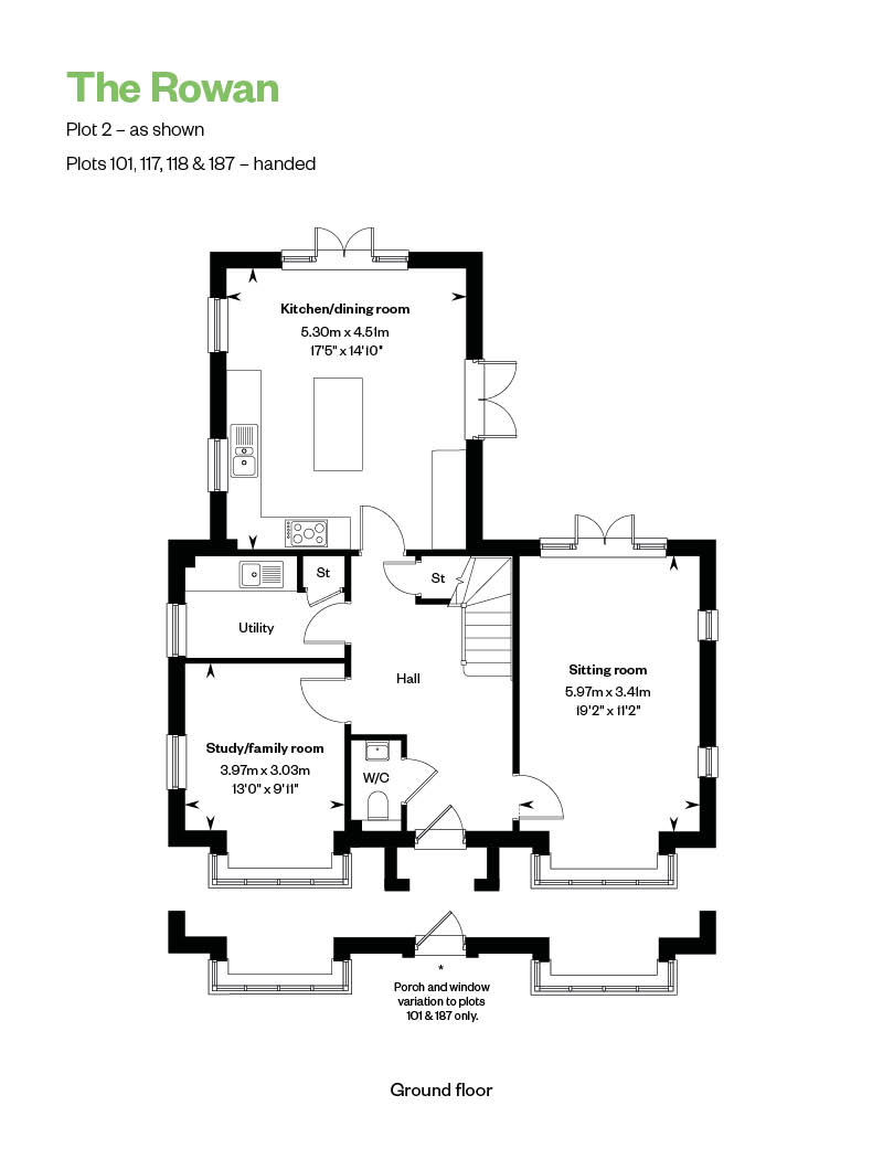 2, Egret Way, Off Station Road, Fordingbridge, Sp6 1Gb floorplan