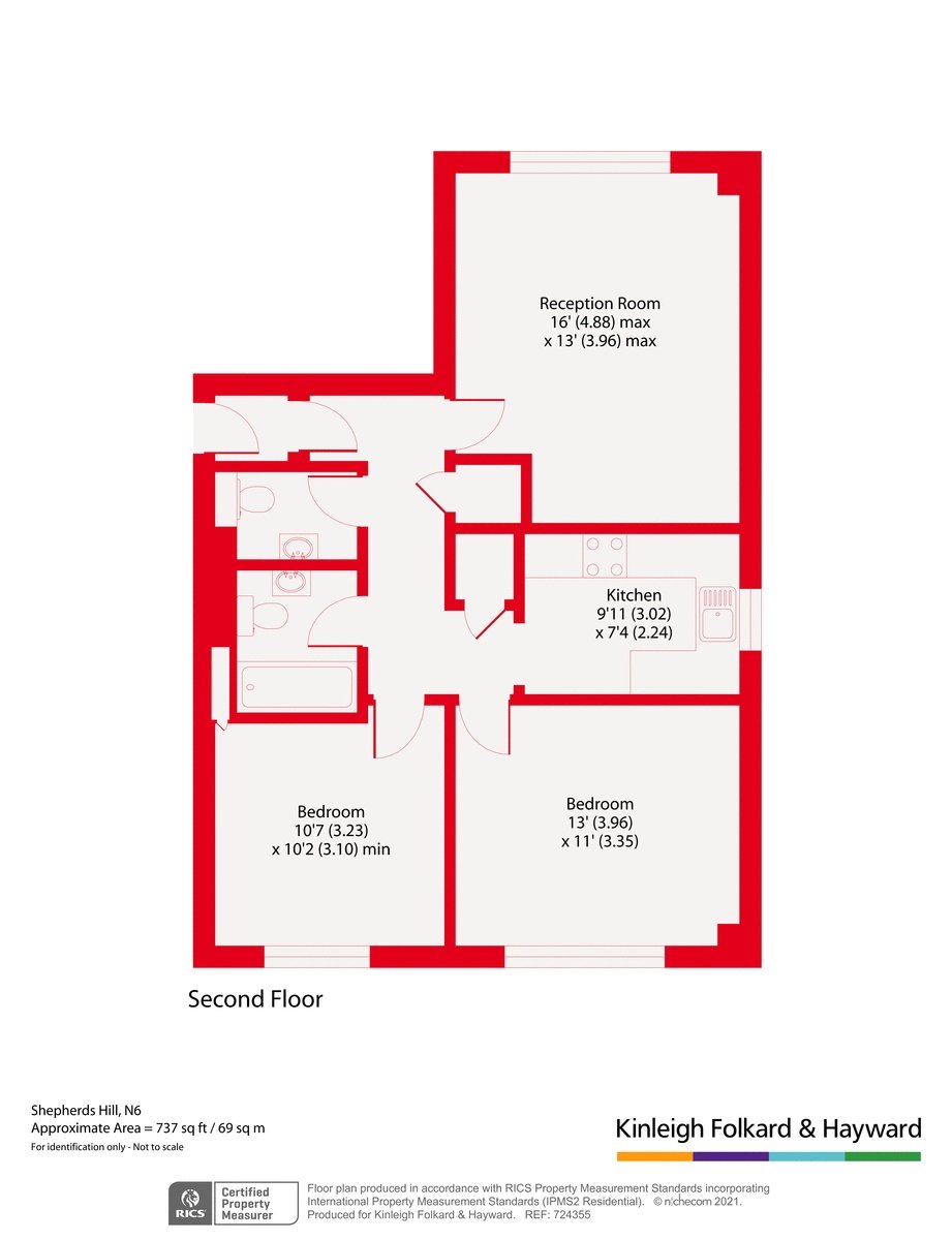 Shepherds Hill, London floorplan