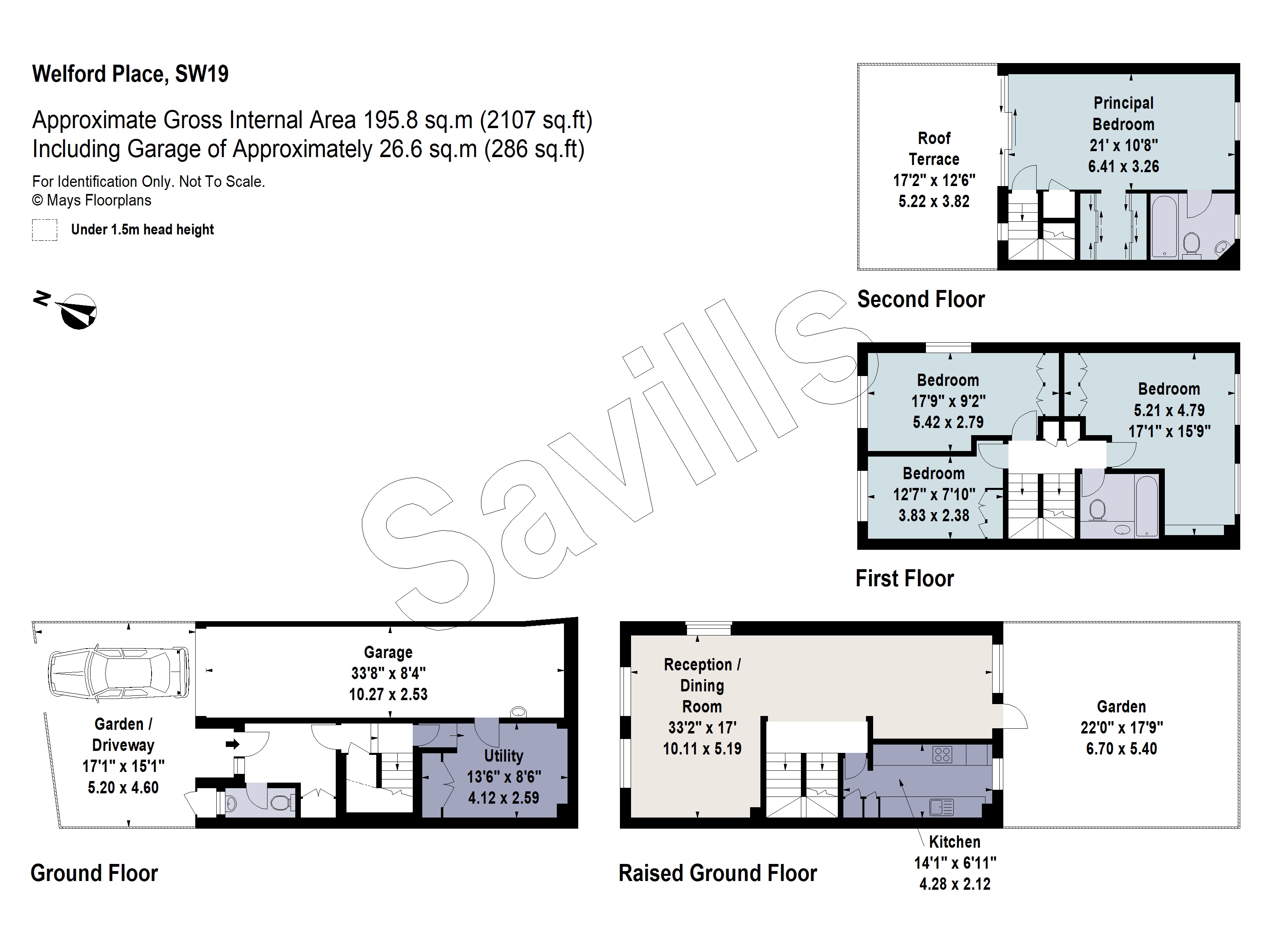 Welford Place, Wimbledon, London, SW19 floorplan
